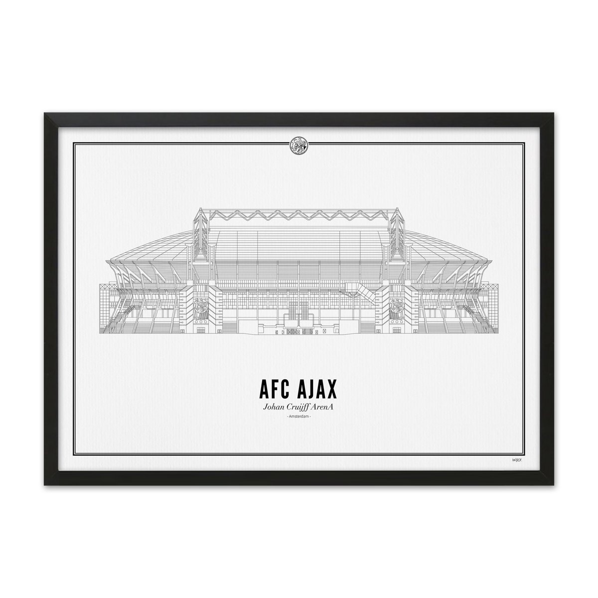 Poster van Johan Cruijff ArenA | WIJCK. 